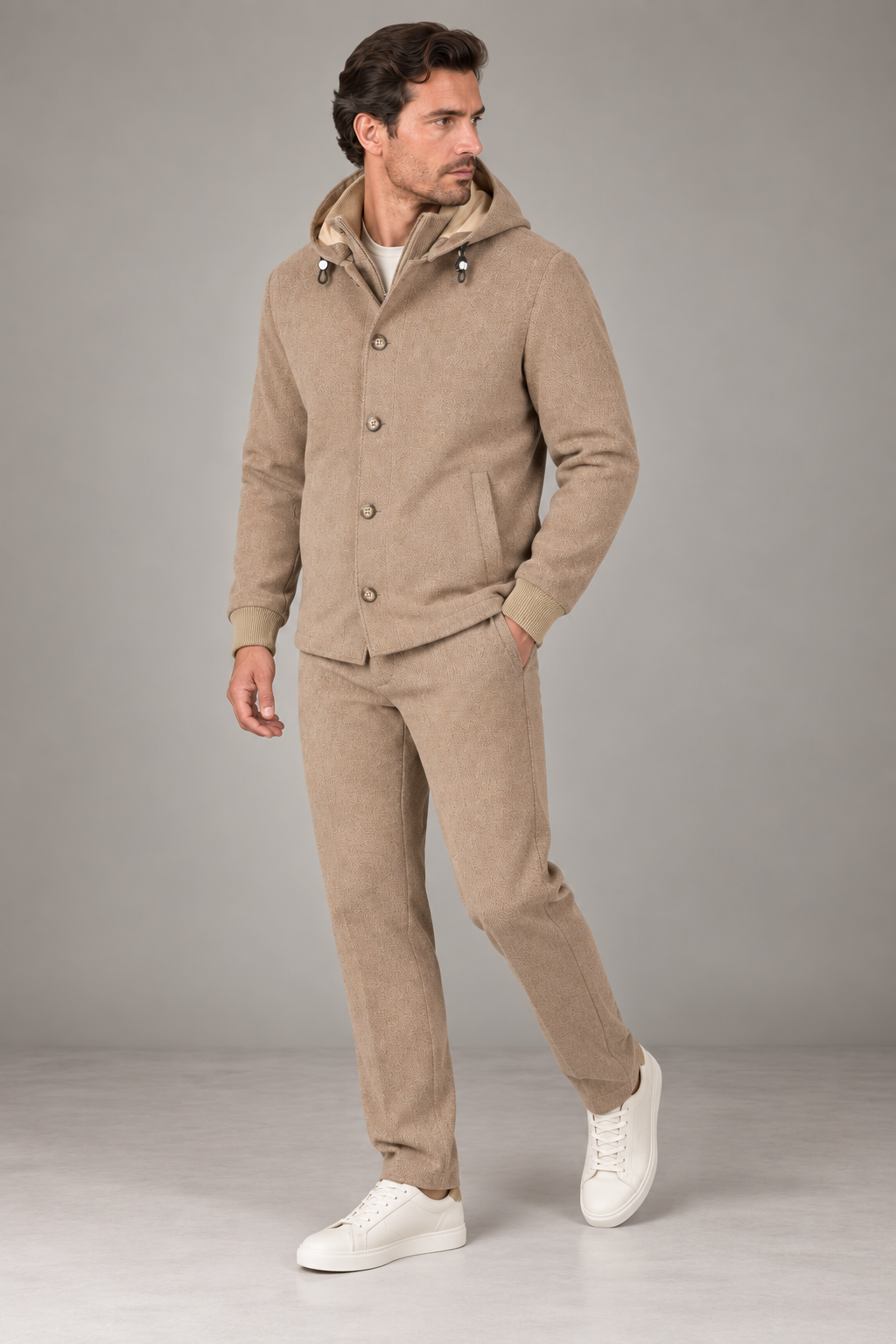Sartorial Istanbul Kahve Yün Eşofman Takım