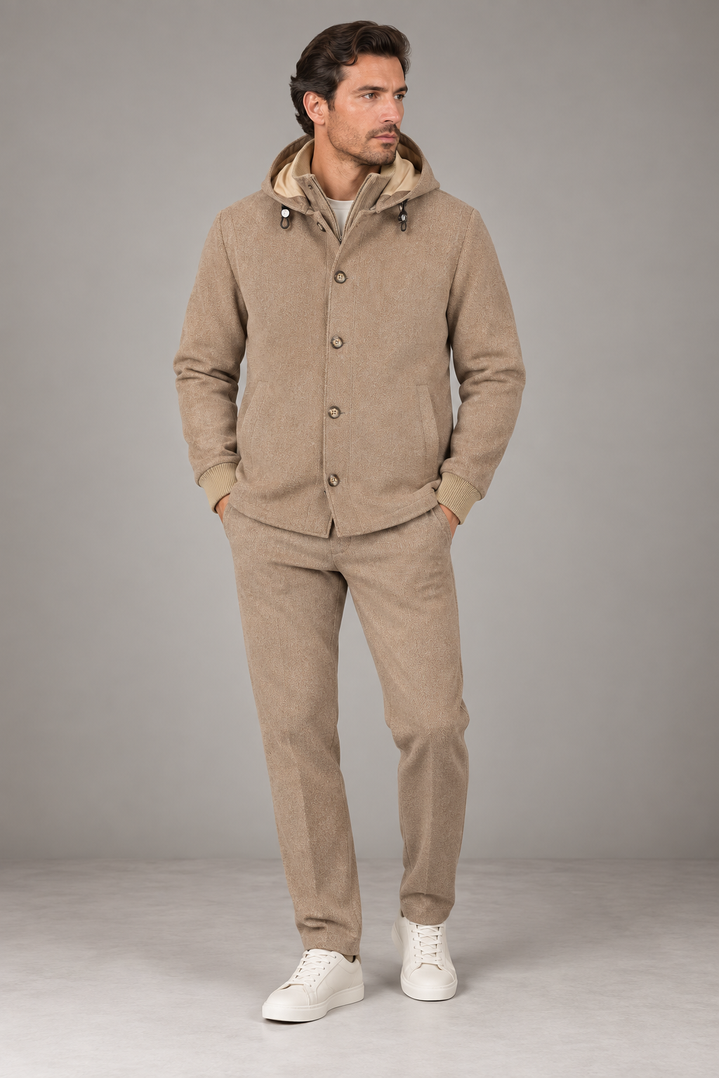 Sartorial Istanbul Kahve Yün Eşofman Takım